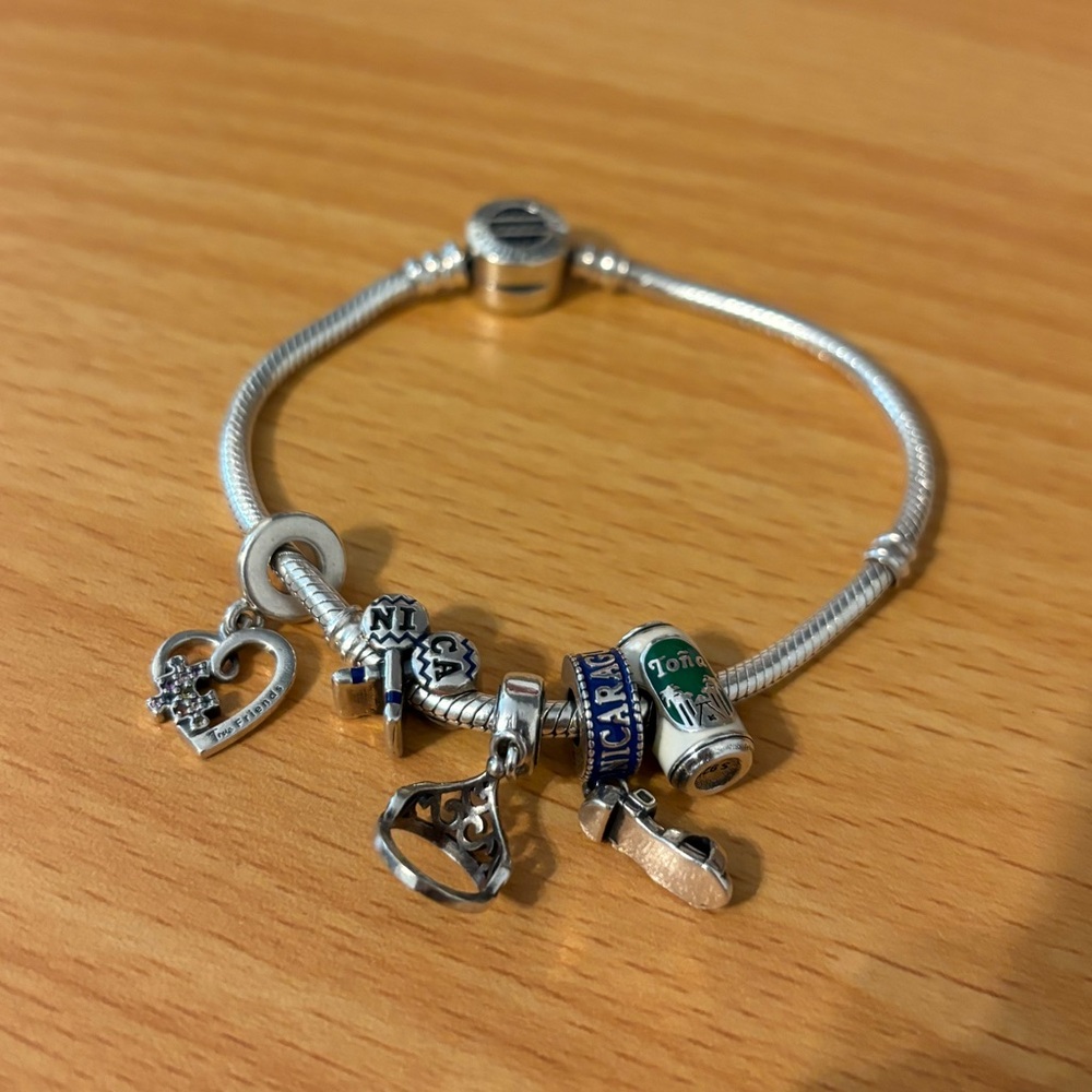 Atenea Nicaragua Charm Bracelet